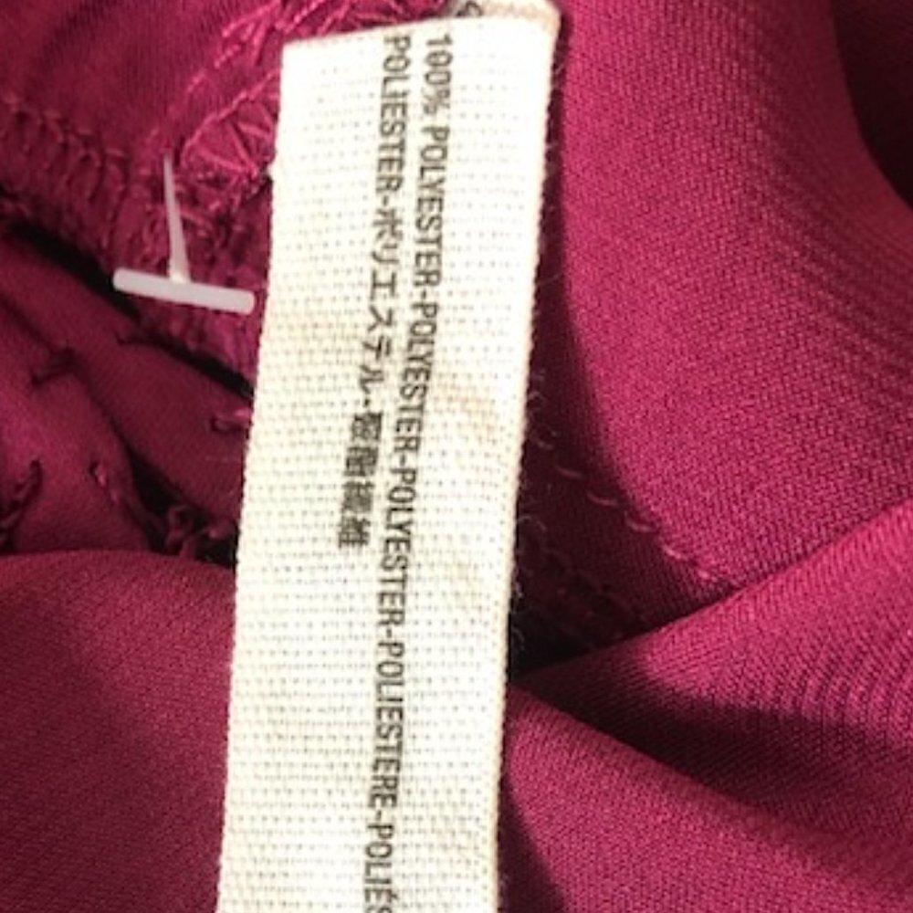 Free People Dark Orchid Blouson Satin Crop Top - Picture 10 of 10